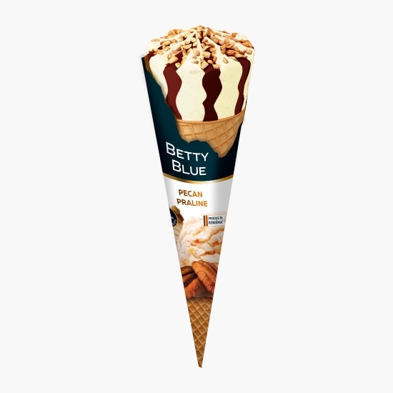Înghețată de vanilie și nuci pecan, cornet, 170ml