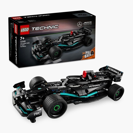 Mercedes AMG F1 W14E Performance Pull-Back, 42165 Technic, 240 piese, +7 ani