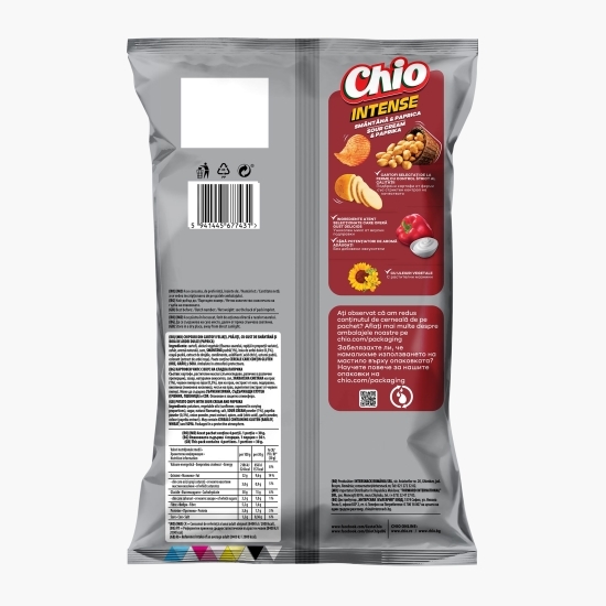 Chipsuri Intense cu paprica 120g