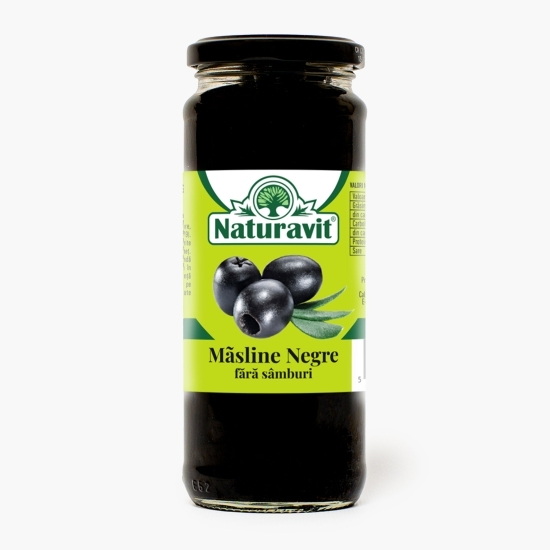 Măsline negre fără sâmburi 340g