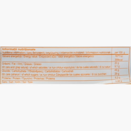 Prăjitura casei cu cacao și fulgi de ciocolată 300g
