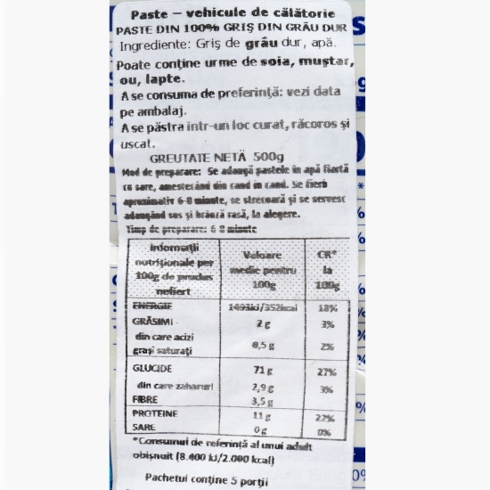 Paste pentru copii Vehicule de călătorie 500g