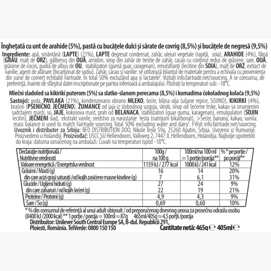 Înghețată Netflix & Chill’d, 405ml (465g)