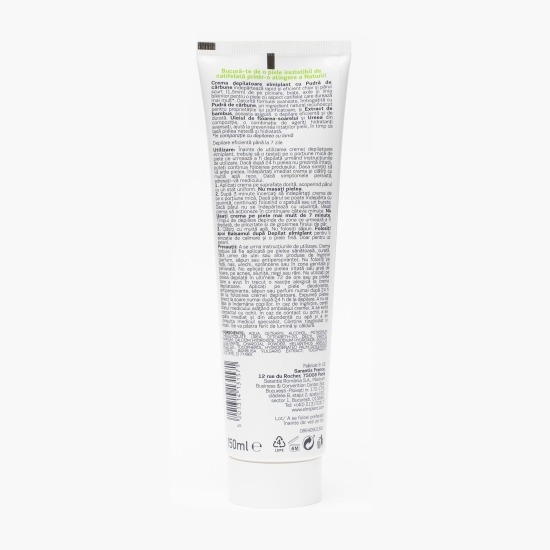 Cremă depilatoare corp Charcoal Power pentru toate tipurile de piele 150ml