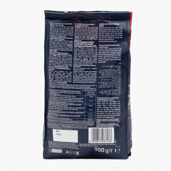 Cereale integrale cu ciocolată belgiană și portocale 300g