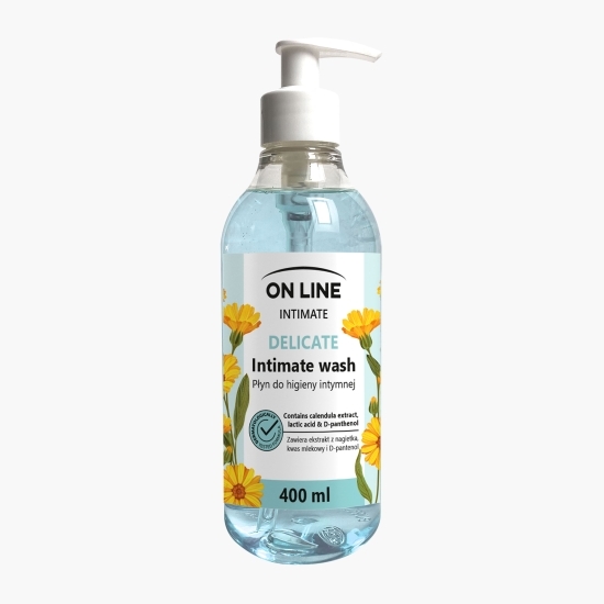 Gel pentru igiena intimă, Delicate, gălbenele 400ml 