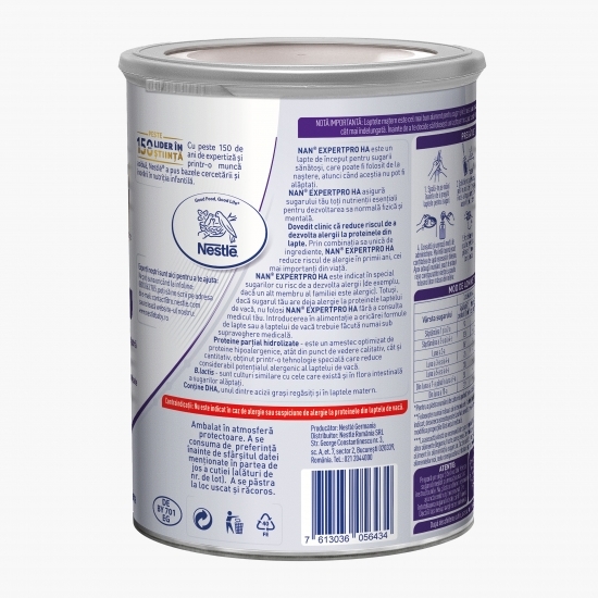 Formulă de lapte praf ExpertPro HA, +0 luni, 400g