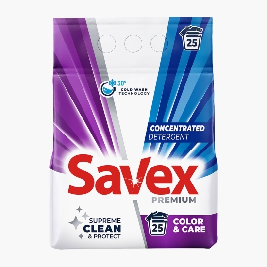 Detergent de rufe pudră automat Color&Care, 20 spălări, 2kg