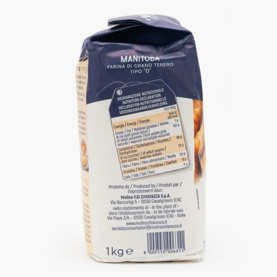 Făină Manitoba din grâu tânăr 0 1kg