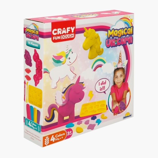Set plastelină Unicorn, 3+ ani
