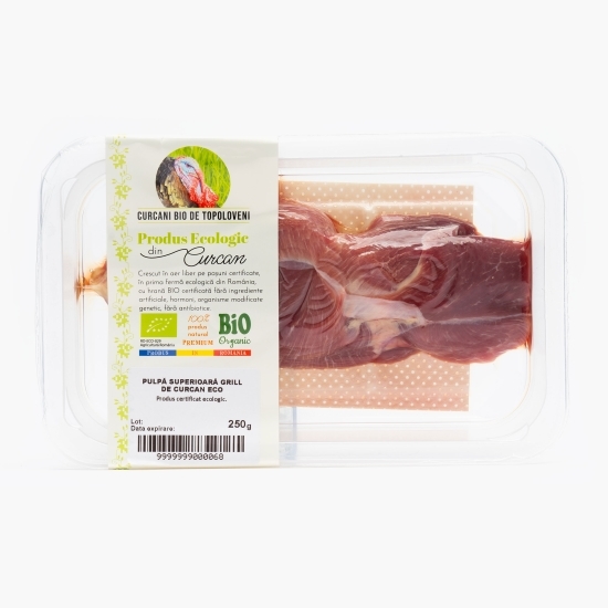 Pulpă superioară de curcan grill eco 250g