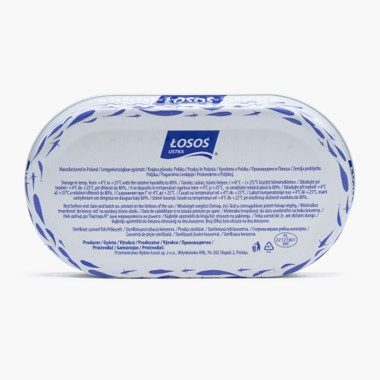 Hering file în sos de muștar 170g