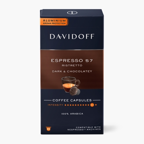 Espresso 57 Ristretto, 10 băuturi, 55g, capsule cafea 