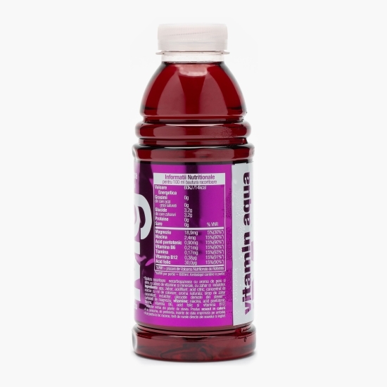 Apă cu vitamine Mg cu aromă de pere și afine 600ml