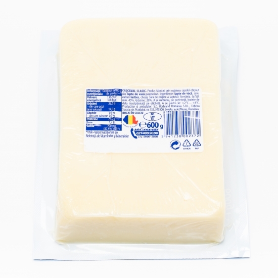 Cașcaval clasic 600g