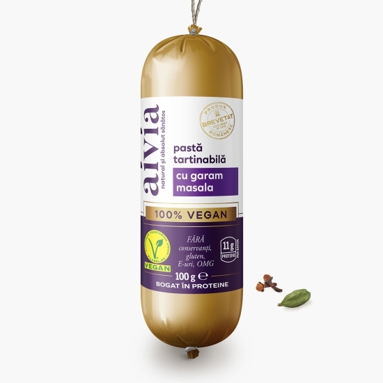 Pastă tartinabilă vegană cu garam masala 100g