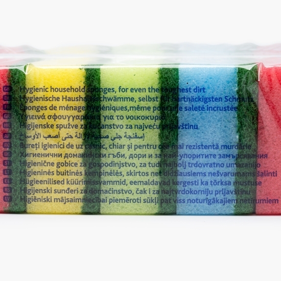 Bureți de vase Rainbow 10 buc
