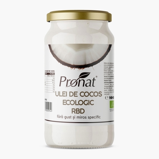Ulei de cocos eco RBD 1000ml