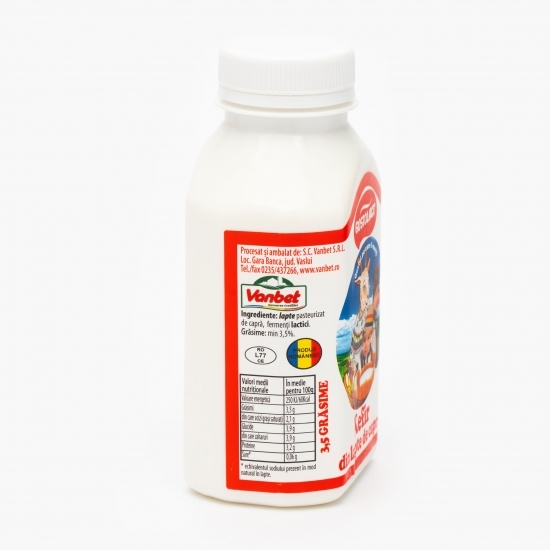 Kefir din lapte de capră, minim 3.5% grăsime 300g