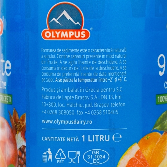 Suc de 9 fructe cu 7 vitamine 1l