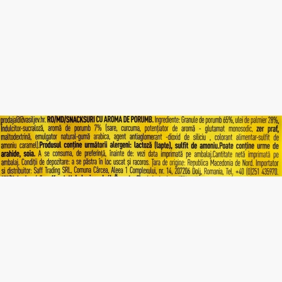 Snacks cu aromă de porumb 100g