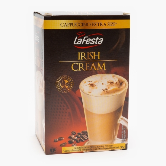 Cappuccino Irish Cream, plicuri 8x22g, băutură instant