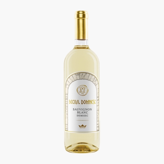 Vin alb demisec Sauvignon Blanc, 13%, 0.75l