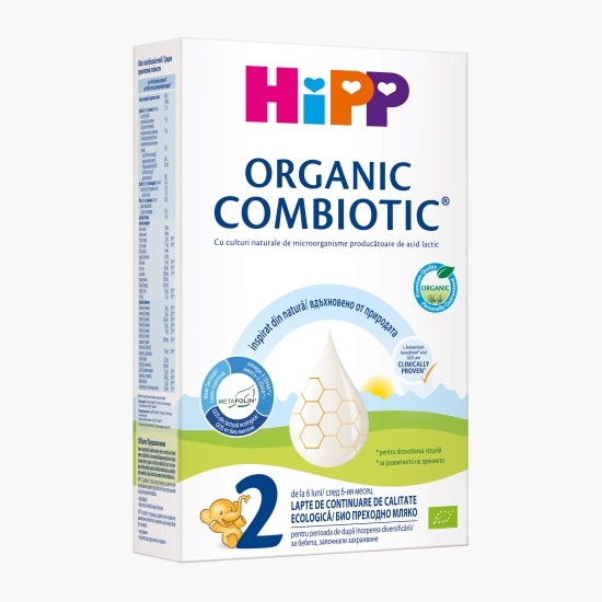 Formulă de lapte praf eco Combiotic 2, +6 luni 300g