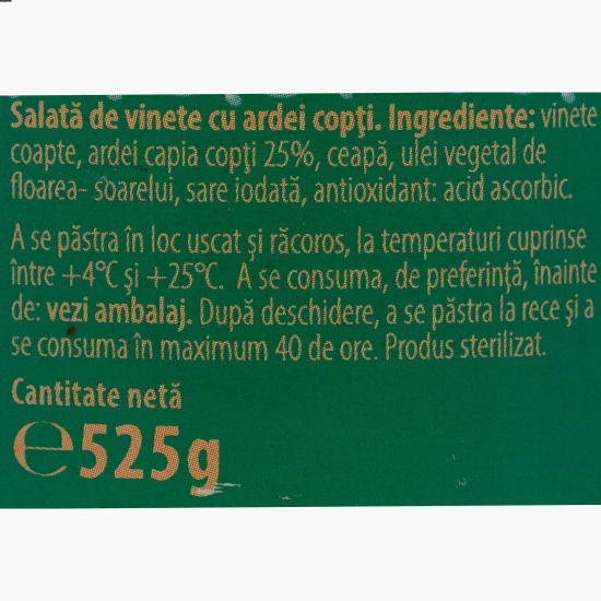 Salată de vinete cu ardei copți 525g