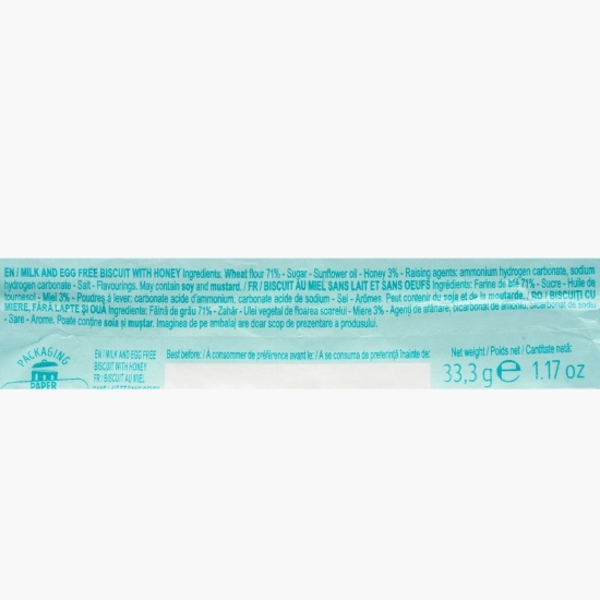 Biscuiți cu miere fără lactoză 33.3g