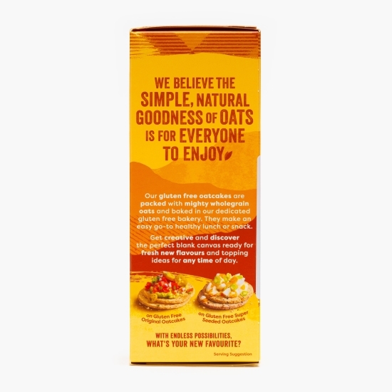 Pâinici (turtițe) fără gluten din ovăz integral cu brânză 180g