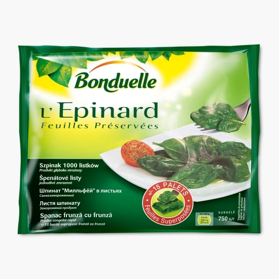 Spanac frunze 750g