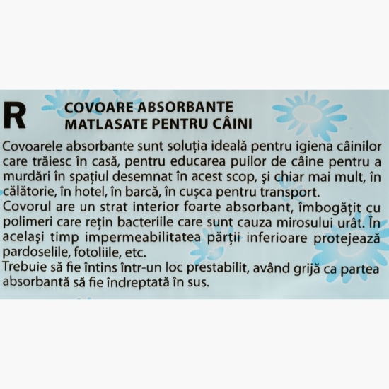 Covorașe absorbante pentru câini Pet Pad, 60x90cm, 10 buc