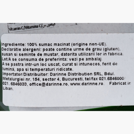 Sumac măcinat 50g