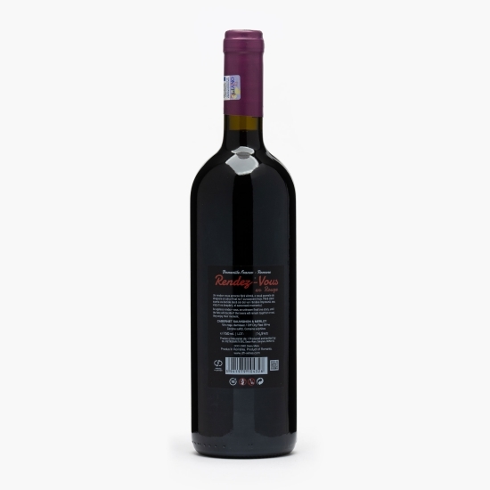 Vin roșu demisec Rendez Vous, 14.9%, 0.75l