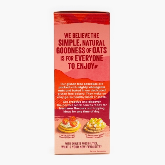 Pâinici (turtițe) fără gluten din ovăz integral 213g