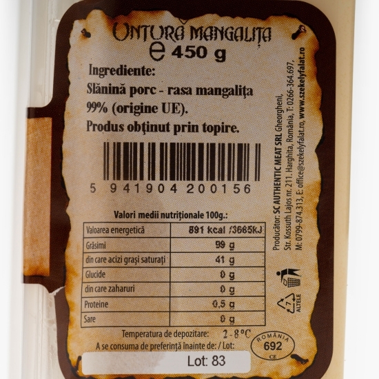 Untură Mangalița 450g