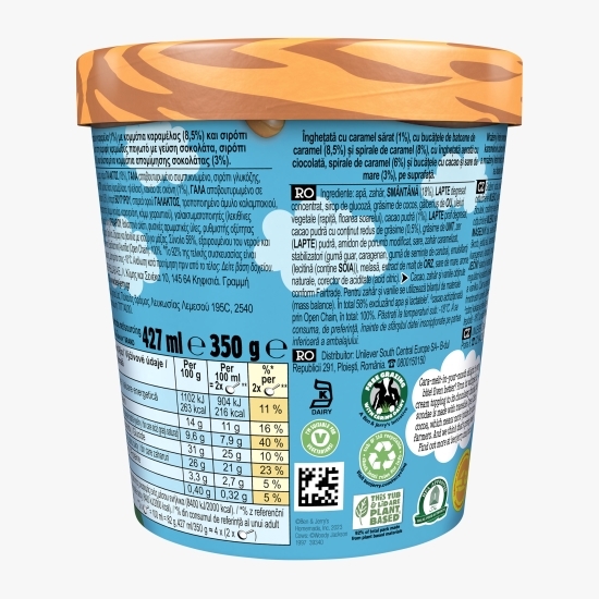 Înghețată Sundae Dulce De-lish, 427ml (350g)