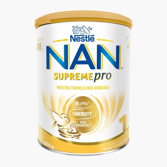 Formulă de lapte praf Supreme Pro 1, de la naștere, lapte de început 800g