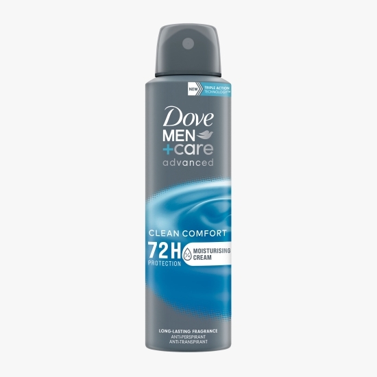 Antiperspirant spray Men+Care Advanced Clean Comfort 150ml