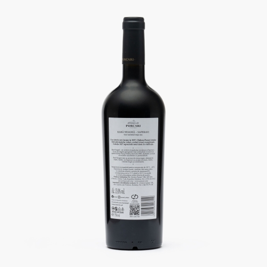 Vin roșu sec Rară Neagră Saperavi, 13%, 0.75l