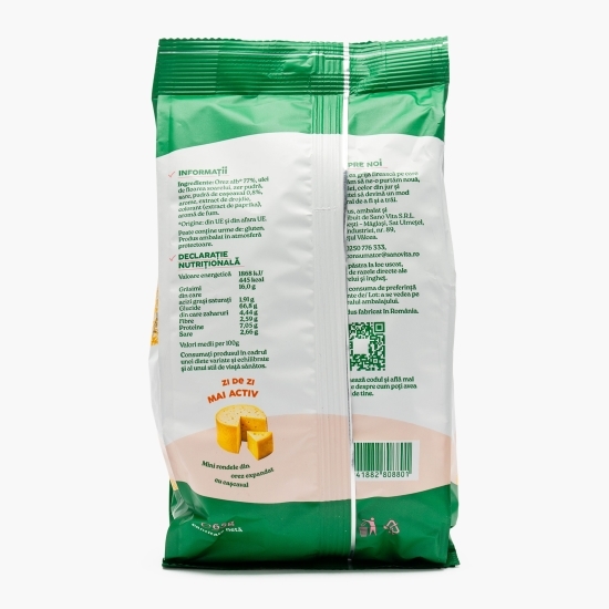 Mini rondele din orez expandat cu cașcaval, sharing pack, 65g