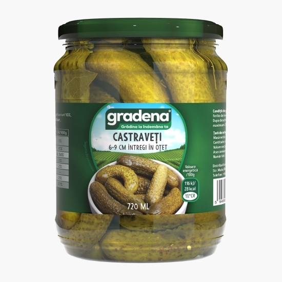 Castraveți în oțet 720ml