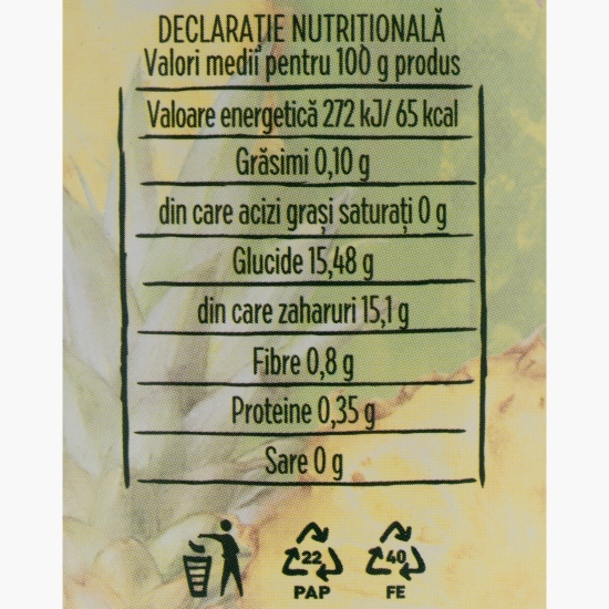 Compot ananas rondele în sirop 567g
