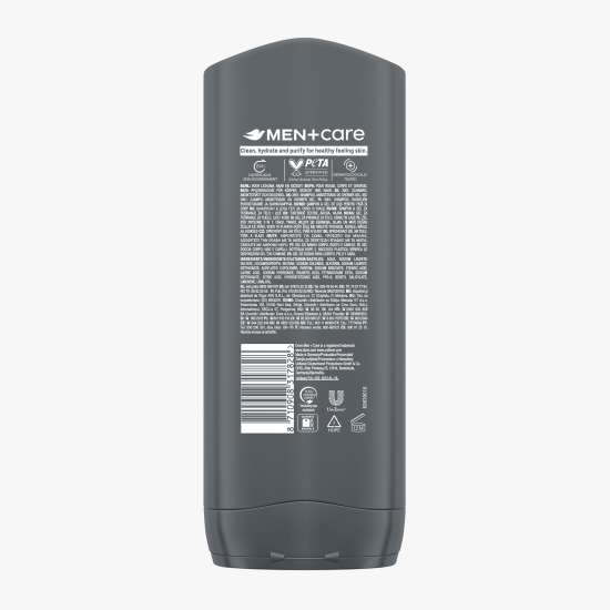 Șampon și gel de duș pentru bărbați Men+Care Cool Fresh 400ml