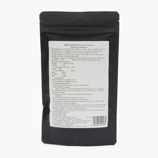 Ashwagandha pulbere eco 125g