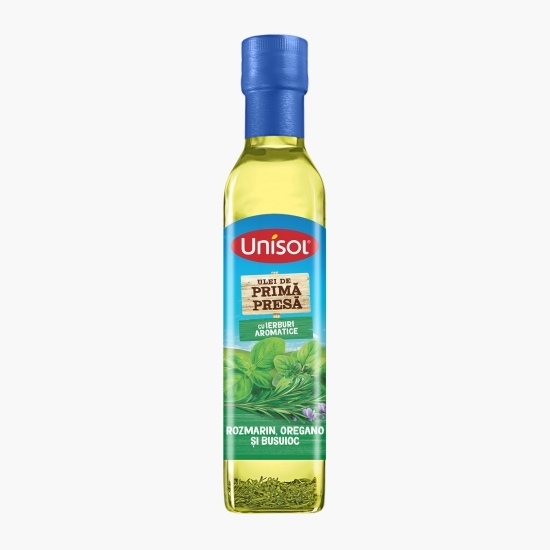 Ulei de primă presă rozmarin, oregano și busuioc 0.25l