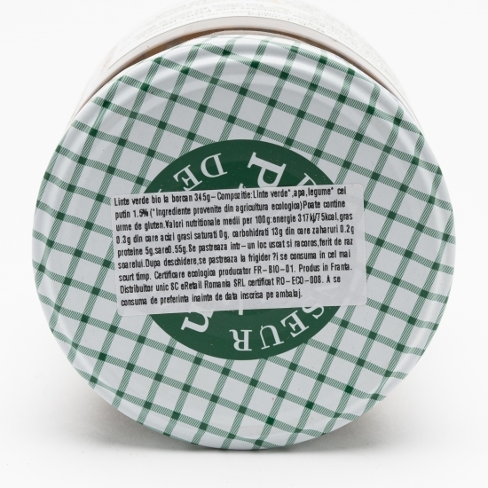 Linte verde eco la borcan 345g