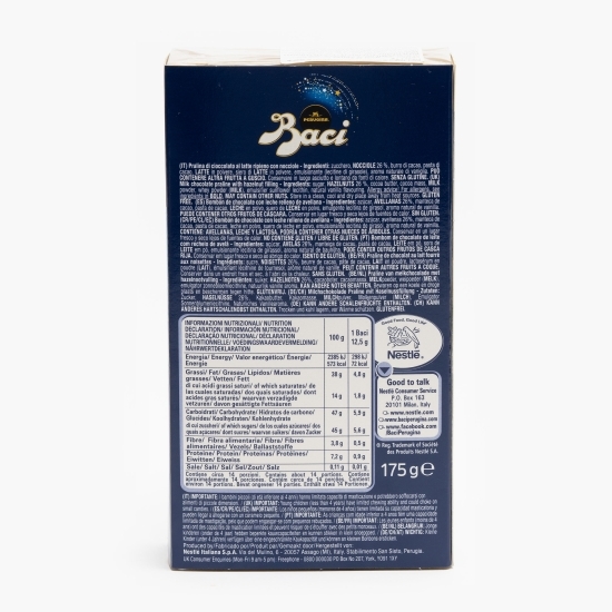 Praline de ciocolată cu lapte cu umplutură alune de pădure 175g