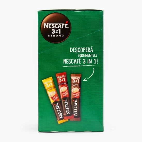 3în1 Strong plicuri, 24x14g, mix de cafea instant 